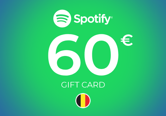 Spotify Gift Card 60 EUR Key - BELGIUM